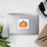Pumpkin stickers, bullet journals, Bubble-free stickers, crafting, crafts