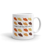 Mug, I think I am falling for you” mug, love gift, boyfriend gift, girlfriend gift,  coffee cup, coffee mug