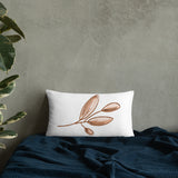 Neutral branch design, fall decor, designer pillow, Basic Pillow, minimalist design, gift, decorator pillow