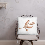 Neutral branch design, fall decor, designer pillow, Basic Pillow, minimalist design, gift, decorator pillow