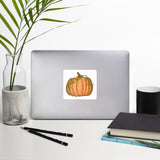 Pumpkin stickers, bullet journals, Bubble-free stickers, crafting, crafts