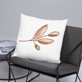 Neutral branch design, fall decor, designer pillow, Basic Pillow, minimalist design, gift, decorator pillow