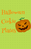COOKIE PLATE "FALL” themed, 1 dozen decorated cookies, sugar cookies