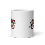 MUG, Jesus is the reason, White glossy mug, Christmas, religious Holiday Christian mug for morning coffee or hot chocolate faith