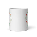 MUG, Peace on Earth, White glossy mug, Christmas,  Holiday mug, cheery mug gift idea for morning coffee or hot chocolate , mugs.