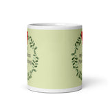 MUG, this is my Christmas Movie watching MUG, wreath Christmas mug, gift, White glossy mug, cup, Christmas mug, gift, White glossy mug