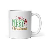 MUG, Merry Christmas Hat, Christmas mugs, gift cup mug, White glossy mug, cup, Christmas mug, gift, White glossy mug