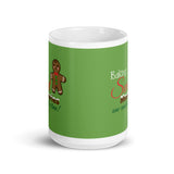 MUG, Baking sweet memories Christmas mug, gift cup, White glossy mug, cup, Christmas mug, gift, White glossy mug