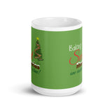 MUG, Baking sweet memories  with tree, Christmas mug, gift cup, White glossy mug, cup, Christmas mug, gift, White glossy mug