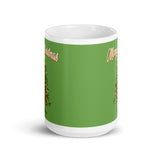 MUG, Merry Christmas with tree, Christmas mug, gift cup, White glossy mug, cup, Christmas mug, gift, White glossy mug