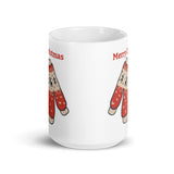 Mug, Ugly Christmas Sweater, Merry Christmas Mugs, Funny Gift Cup Mug, White Glossy Mug, Cup, Christmas Mug, Gift, White Glossy Mug 11oz, White