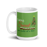 MUG, Baking sweet memories  with tree, Christmas mug, gift cup, White glossy mug, cup, Christmas mug, gift, White glossy mug