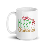 MUG, Merry Christmas Hat, Christmas mugs, gift cup mug, White glossy mug, cup, Christmas mug, gift, White glossy mug