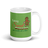 MUG, Baking sweet memories Christmas mug, gift cup, White glossy mug, cup, Christmas mug, gift, White glossy mug