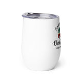 Wine tumbler, Farm fresh Christmas trees, Christmas tumbler, gifts for her