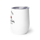 Wine tumbler, Farm fresh Christmas trees, Christmas tumbler, gifts for her