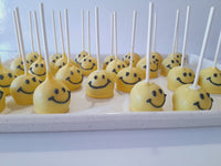 Cakepops, smile cakepops, happy cakepops, 1 dozen