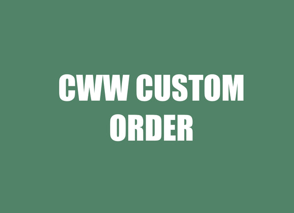 Custom cake/ cupcake order for CWW