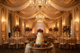 Cake, Fall Splendour, Custom  Wedding Cake, 8'/6'/4' tiers, 75 servings, Halloween wedding cake. Fall wedding