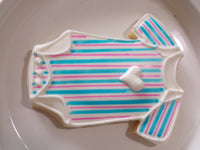 Gender reveal cookies, 1 dozen Baby shower, baby shower COOKIES  FREE SHIPPING royal icing DECORATED -COOKIES