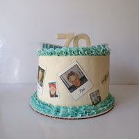 custom snapshot birthday cake by 23sweets.com