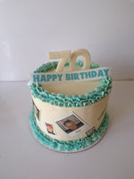 custom snapshot birthday cake by 23sweets.com