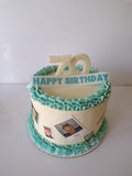 custom snapshot birthday cake by 23sweets.com