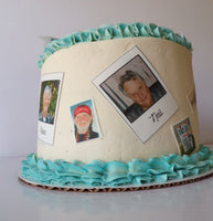 custom snapshot birthday cake by 23sweets.com