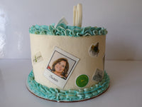 custom snapshot birthday cake by 23sweets.com