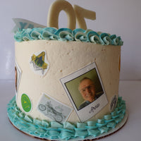 custom snapshot birthday cake by 23sweets.com