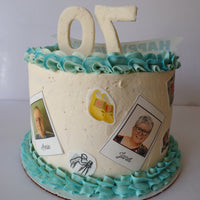 custom snapshot birthday cake by 23sweets.com