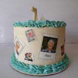 custom snapshot birthday cake by 23sweets.com