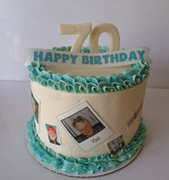 custom snapshot birthday cake by 23sweets.com