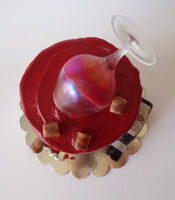 wine themed cake by 23sweets.com