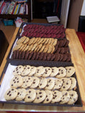 COOKIES, 12 pieces, (1 dozen) variety of flavours available