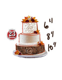 Custom WEDDING CAKE for Vicky F 3 tier