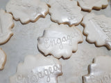 Engagement Bridal and wedding Plaque COOKIES  royal icing DECORATED -COOKIES 1 dozen cookies