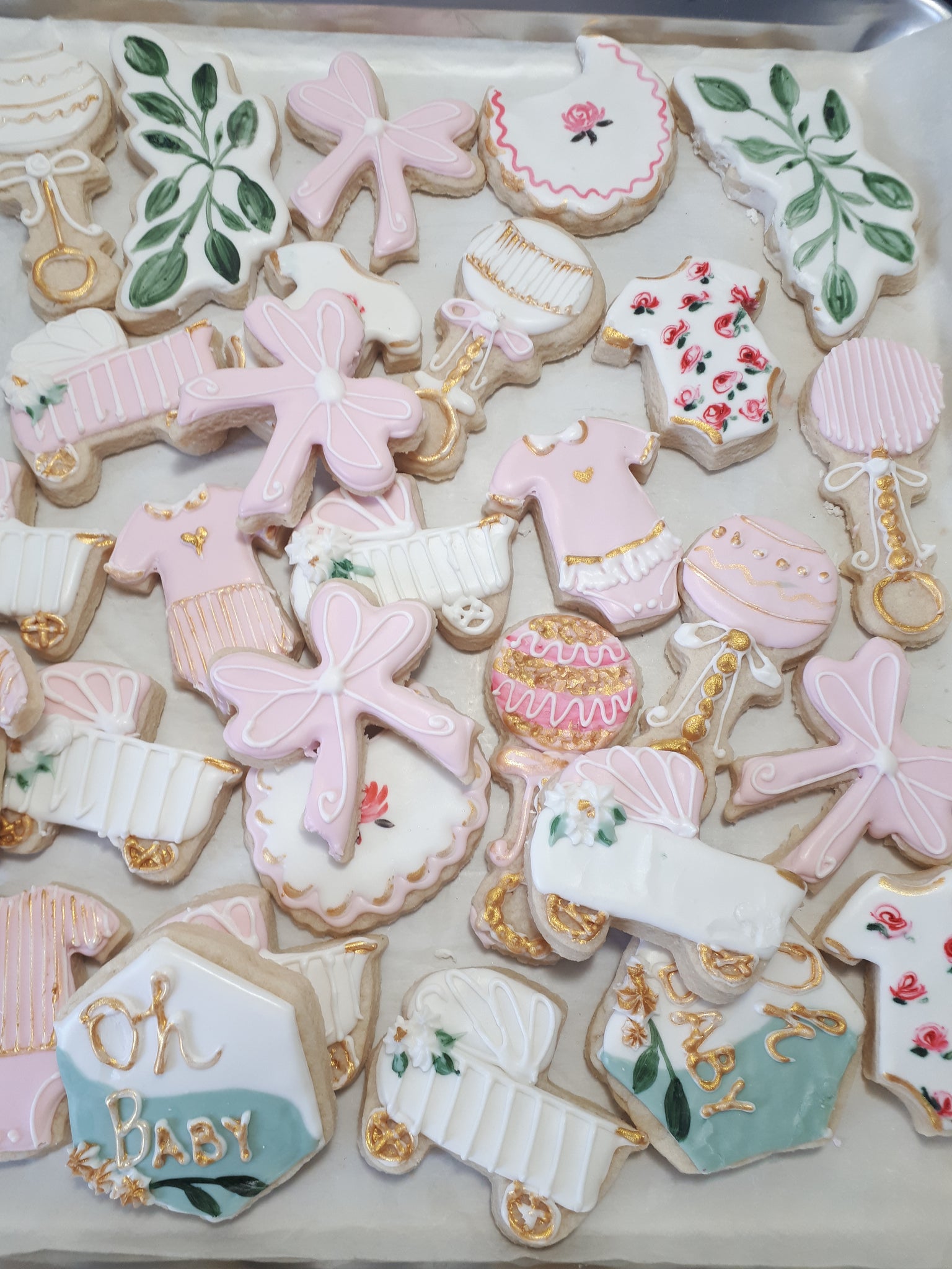 190 Baby Shower Decorated Cookie Ideas