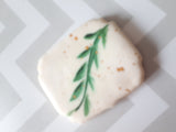 COOKIES with Leaf design, ENGAGEMENT, SHOWER, Bridal/ wedding COOKIES  vibrant bold colours royal icing DECORATED -COOKIES