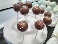 CAKE POPS milk chocolate covered CAKEPOPS (1 Dozen)