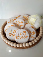 COOKIES, "I DO" bridal shower, bachelorette party cookies, 1 dozen cookies