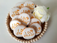 COOKIES, "I DO" bridal shower, bachelorette party cookies, 1 dozen cookies