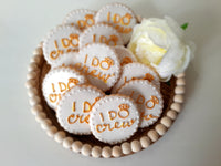 COOKIES, "I DO" bridal shower, bachelorette party cookies, 1 dozen cookies