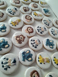 Cookies with baby animal theme, baby animal cookie set, sugar cookies, bakery near me, decorated sugar cookies, baby animals, zoo animals, cookies with zoo animals