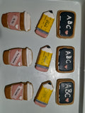 Teacher Appreciation Cookie set, gift boxed, customized COOKIES decorated royal iced COOKIES 3 cookies