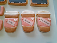 Teacher Appreciation Cookie set, gift boxed, customized COOKIES decorated royal iced COOKIES 3 cookies