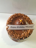 6 inch CHOCOLATE MOUSSE CAKE, BIRTHDAY cake 6 inch round x1