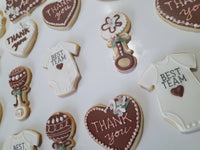 Doctor Appreciation COOKIE order , 1 dozen decorated cookies