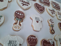 Doctor Appreciation COOKIE order , 1 dozen decorated cookies