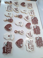 Doctor Appreciation COOKIE order , 1 dozen decorated cookies